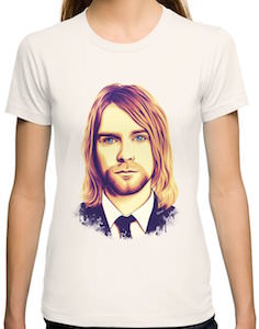 kurt cobain dress shirt