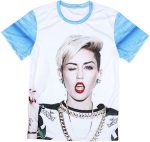 miley cyrus black shirt