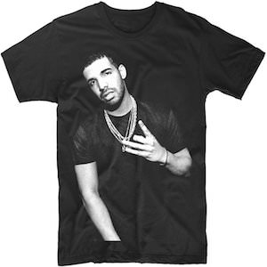 Men's Black Drake T-Shirt - CELEBRITHINGS