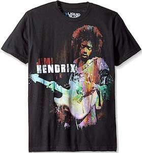 Jimi Hendrix Rainbow T-Shirt - CELEBRITHINGS